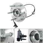 2X Front Wheel Bearing Hub Assembly for Chevy Silverado 1500 Tahoe GMC Sierra (2007–2013)