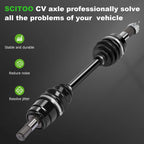 Front Right CV Joint Axle Drive Half Shaft for Honda Foreman 500 (2014–2016)