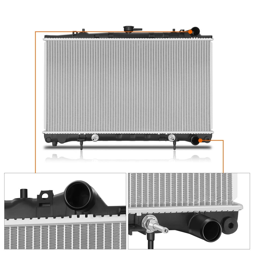Aluminum Core Radiator for Nissan 240SX (1991–1994) DPI-1276