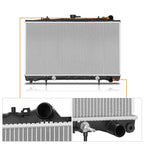 Aluminum Core Radiator for Nissan 240SX (1991–1994) DPI-1276