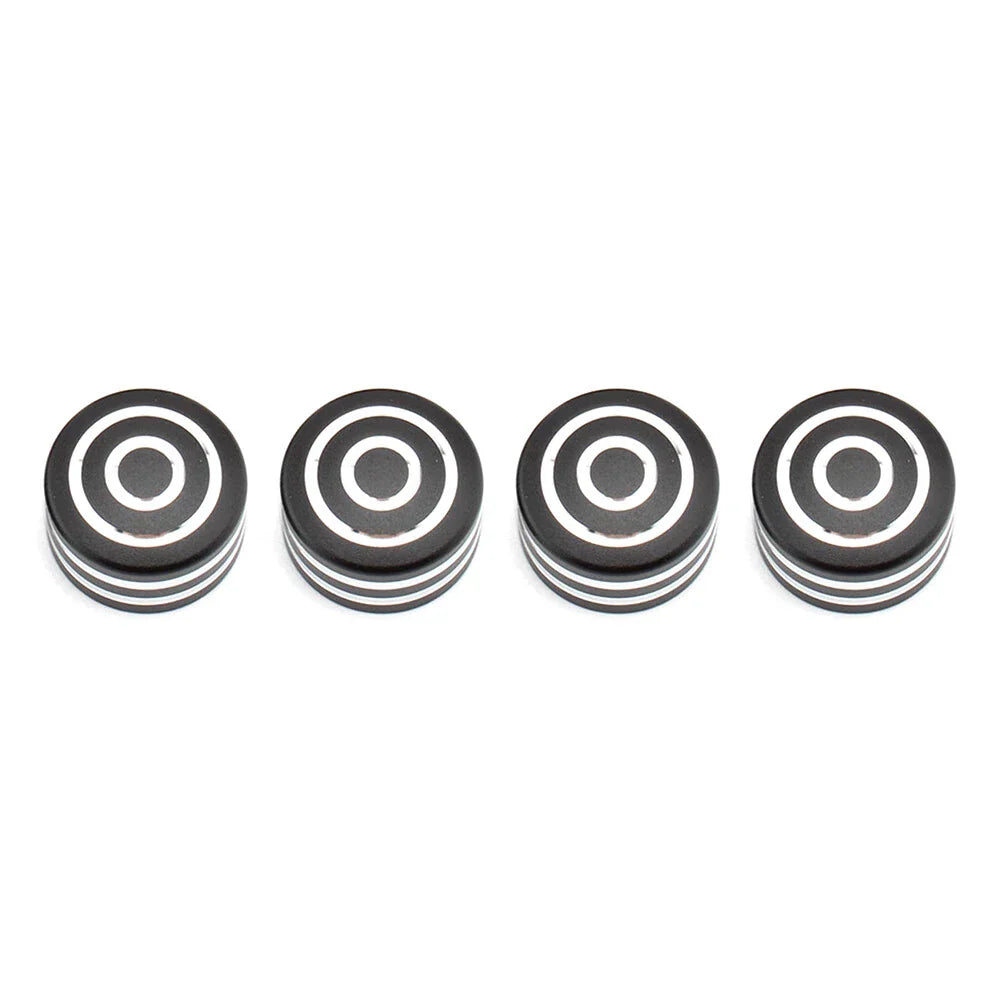 4 x Billet Aluminum Head Bolt Cover Caps for Triumph T120 Thruxton (2016-2023)