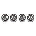 4 x Billet Aluminum Head Bolt Cover Caps for Triumph T120 Thruxton (2016-2023)