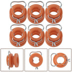 6 x Window Regulator Roller Bushings for Ford Mustang Bronco (1964-1996)