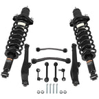10x Rear Upper Lower Control Arm + Struts for Dodge Caliber (2007–2012)