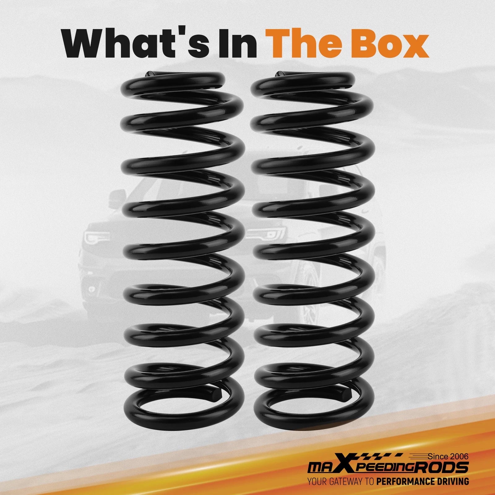 2" Drop Lowering Springs for Ford F150 (2004-2013) 2WD 4WD