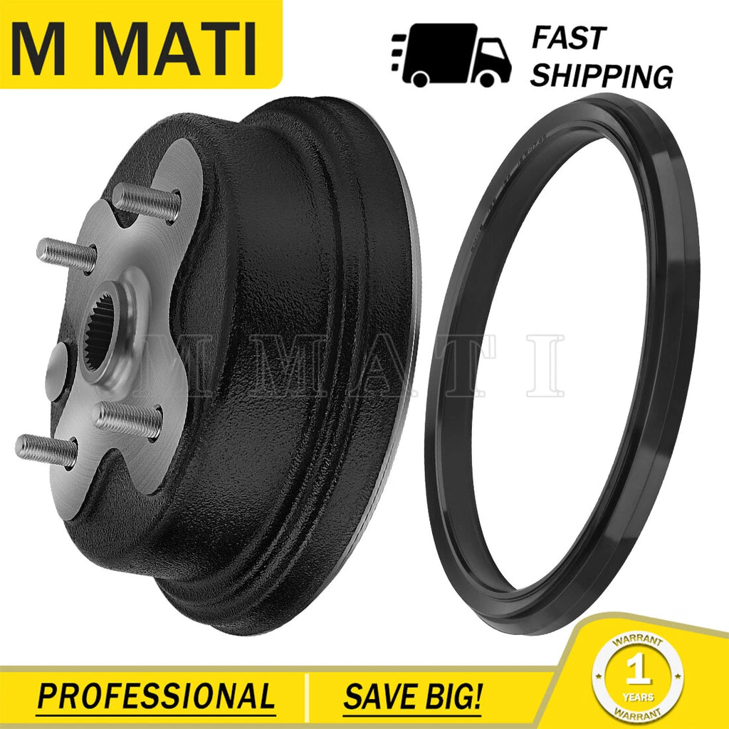 Brake Drum Hub & Dust Seal for Yamaha Timberwolf 250 YFB250 (1992–1998)