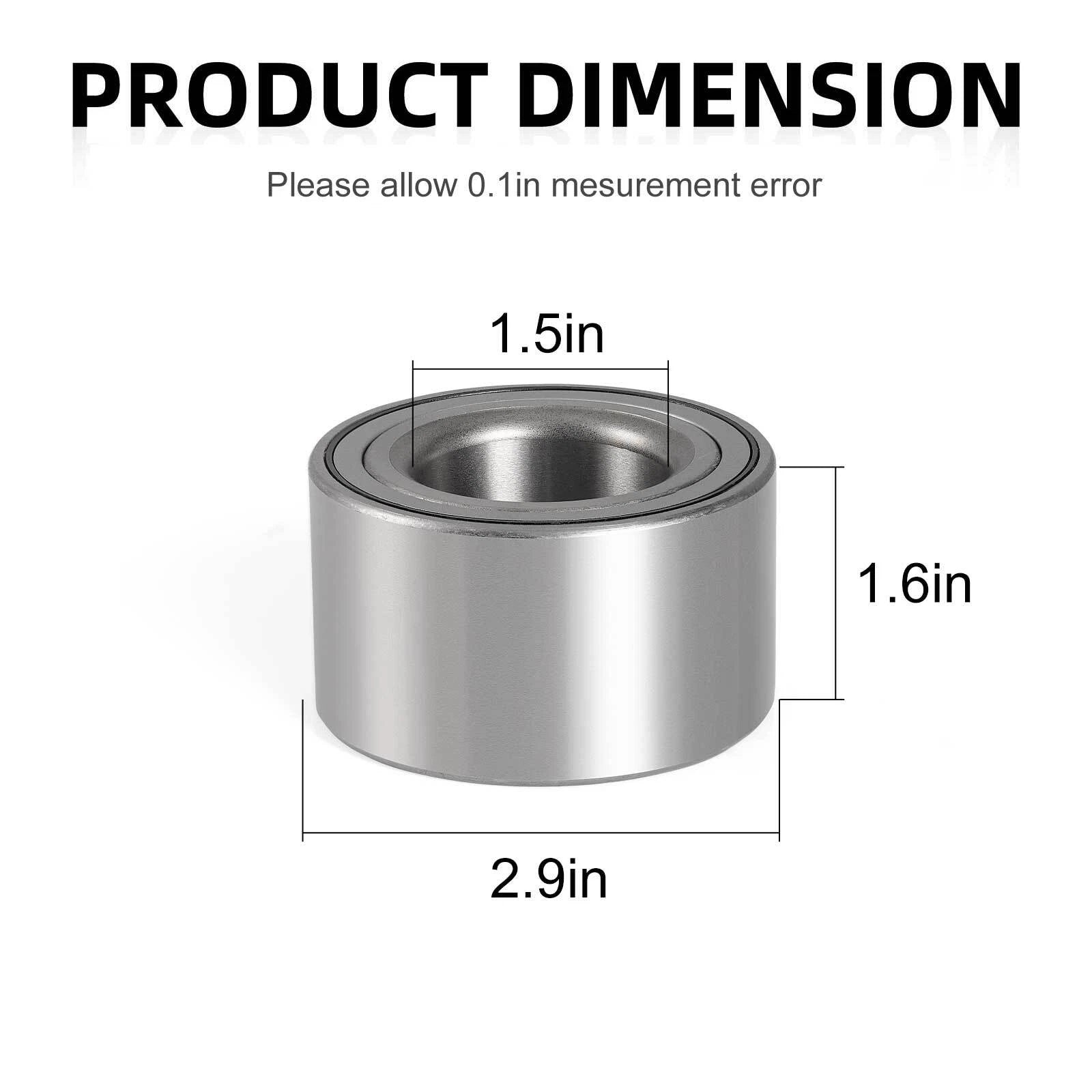 2X Rear Wheel Bearings for Kawasaki Teryx KRX 1000 (2020–2024) 92045-0920