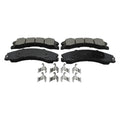 Set of 4 Bosch QuietCast Ceramic Brake Pads for Chevrolet GMC Nissan