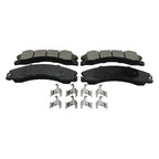 Set of 4 Bosch QuietCast Ceramic Brake Pads for Chevrolet GMC Nissan
