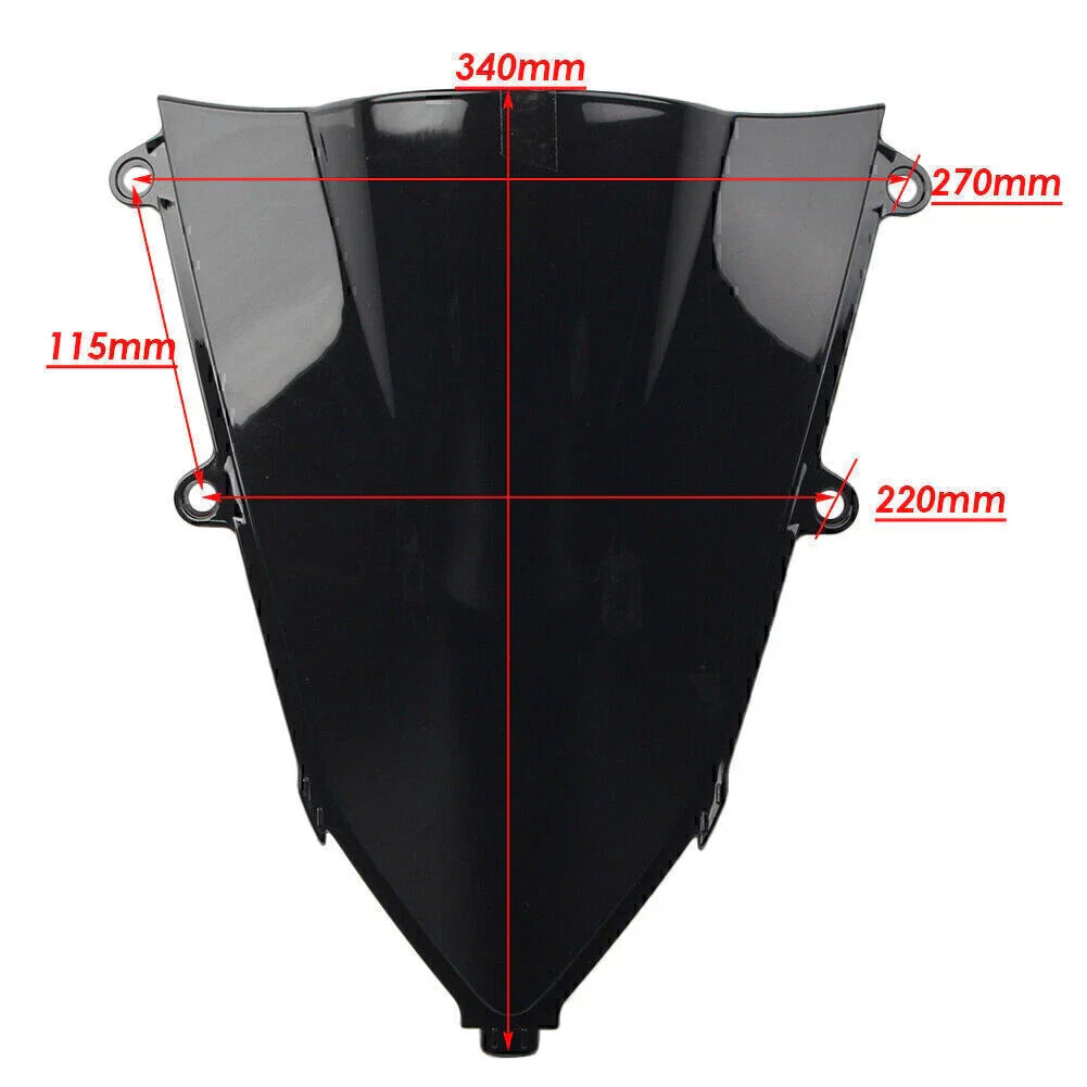 Blue Windshield for Honda CBR650R (2019-2023)