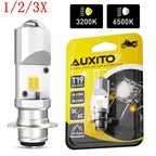 2X AUXITO White Amber LED Light Bulb for Motorcycle, ATV, UTV T19 (Year Range)