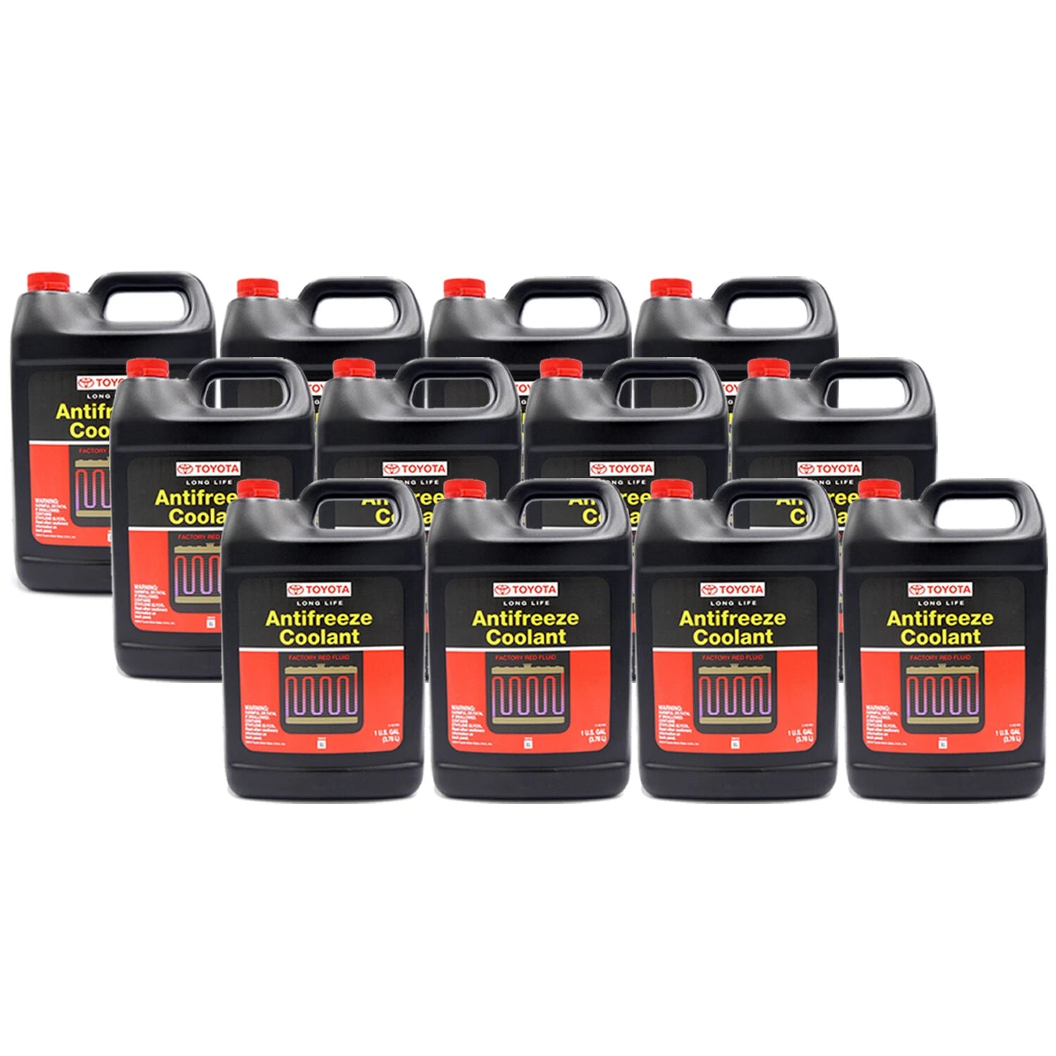 12 Gallon Engine Coolant Antifreeze for Various Makes and Models (OEM)