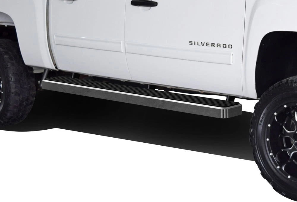 6in Stainless Steel Bars for Chevy Silverado GMC Sierra Crew Cab (2001–2013)