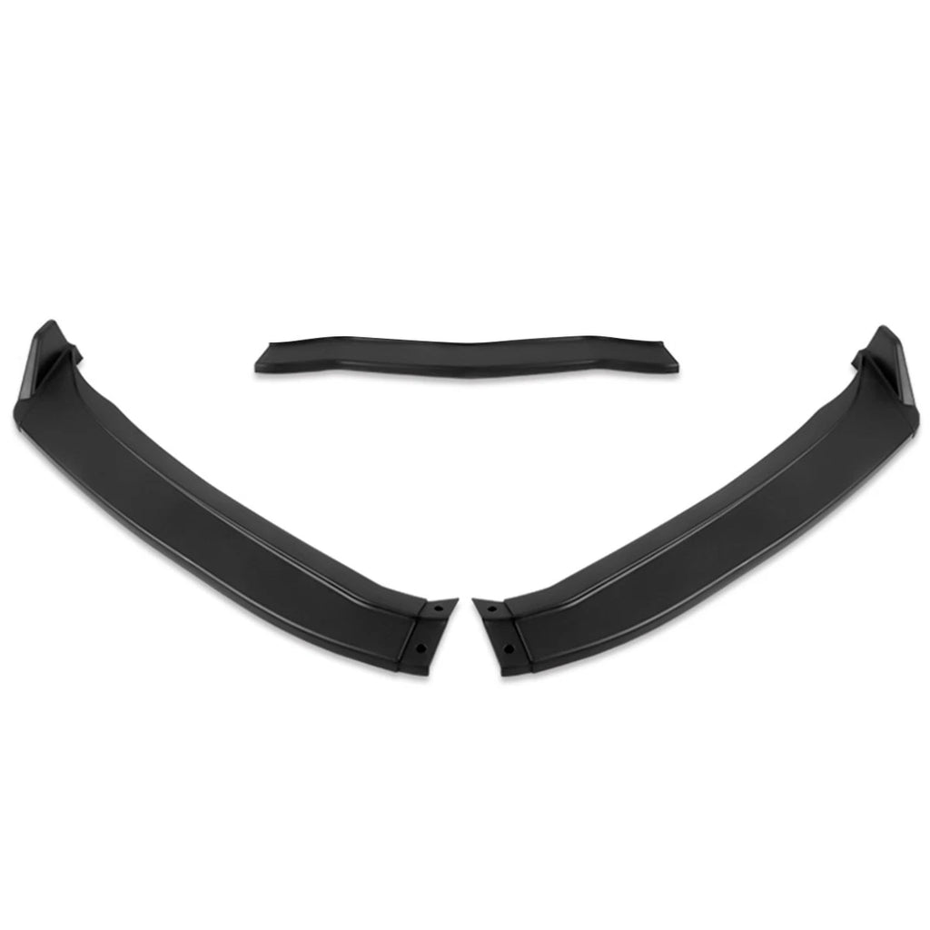 Front Bumper Lip Splitter for Chevy Corvette (2014–2019) Matte Black