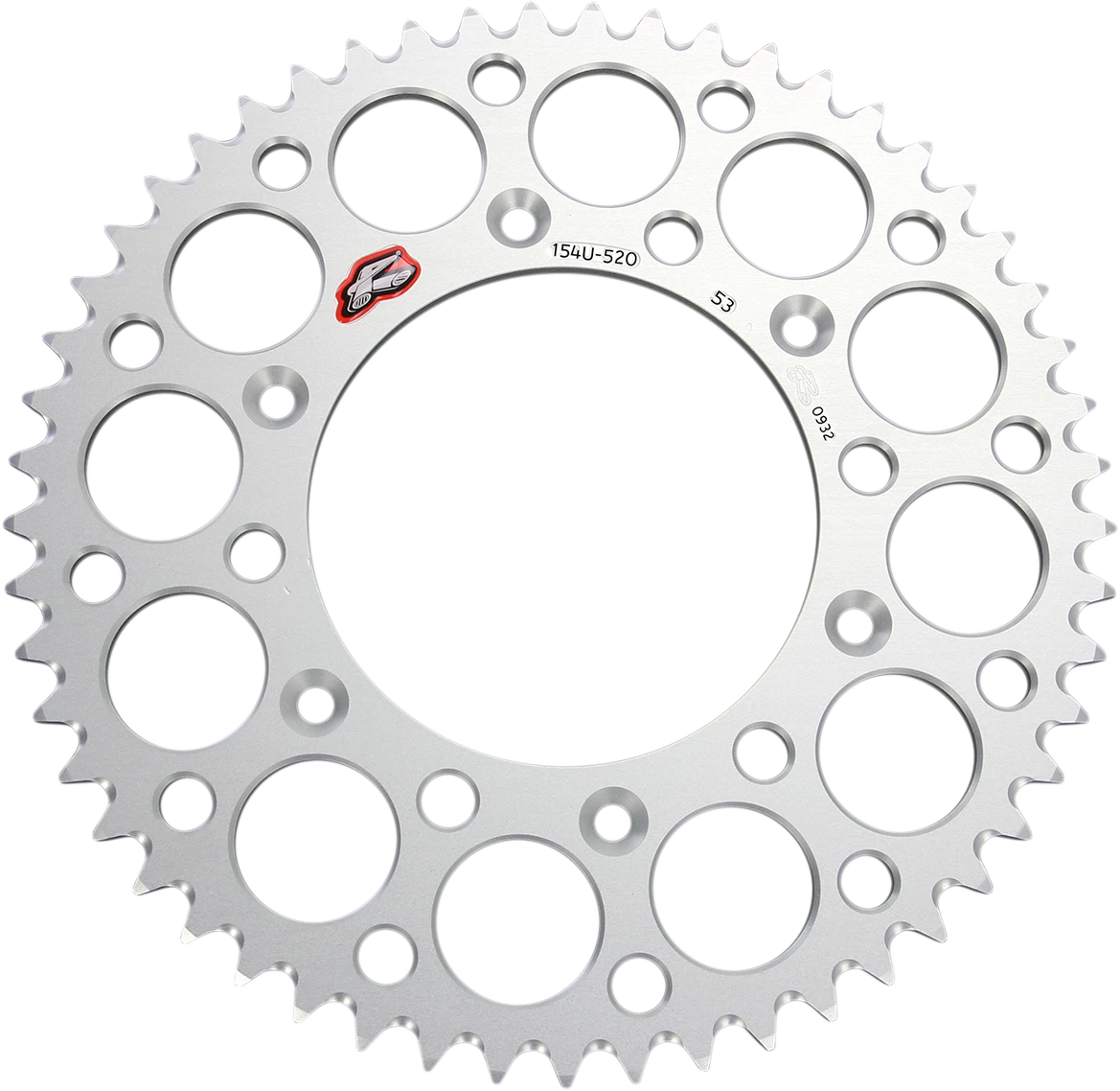 53 Tooth Aluminum Rear Sprocket for Honda (154U-520-53GRSI)