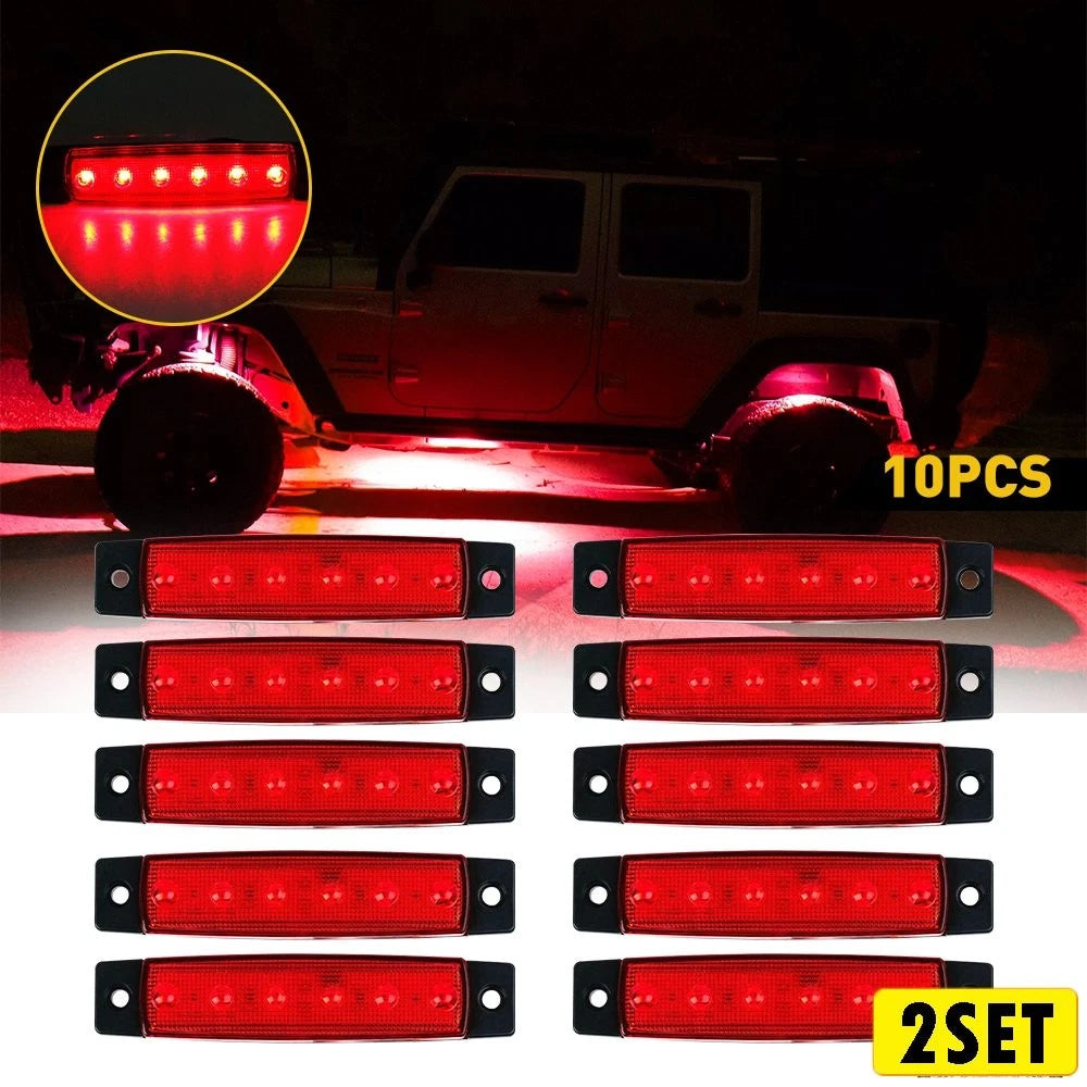 20x Underglow LED Rock Light Pods for ATV Jeep Truck (V)