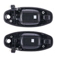 4pc Front/Rear Outer Door Handle Blk for Hyundai Santa Fe (2000–2005)