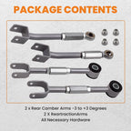 Adjustable Rear Camber Arms Traction Kit for Infiniti G35 (2003–2007)