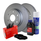 Front Brake Kit 325mm Rotors TRW Ceramic Pads for Enclave Traverse Acadia (2007–2017)