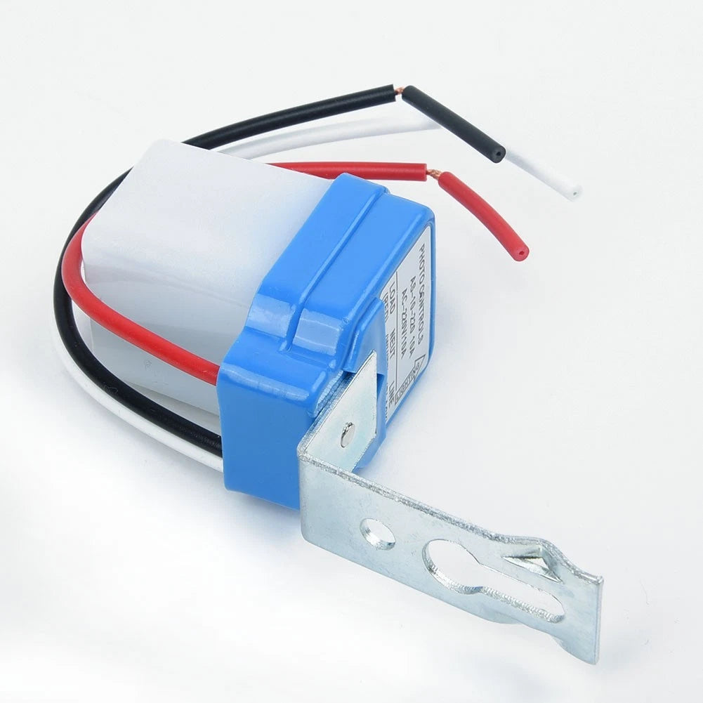 LED Lamp Street Light Sensor Auto-On/Off Photocell Switch for AC 220V 10A