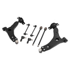 Set of 4 Outer Inner Tie Rod Ends for Ford Focus (2006-2011)