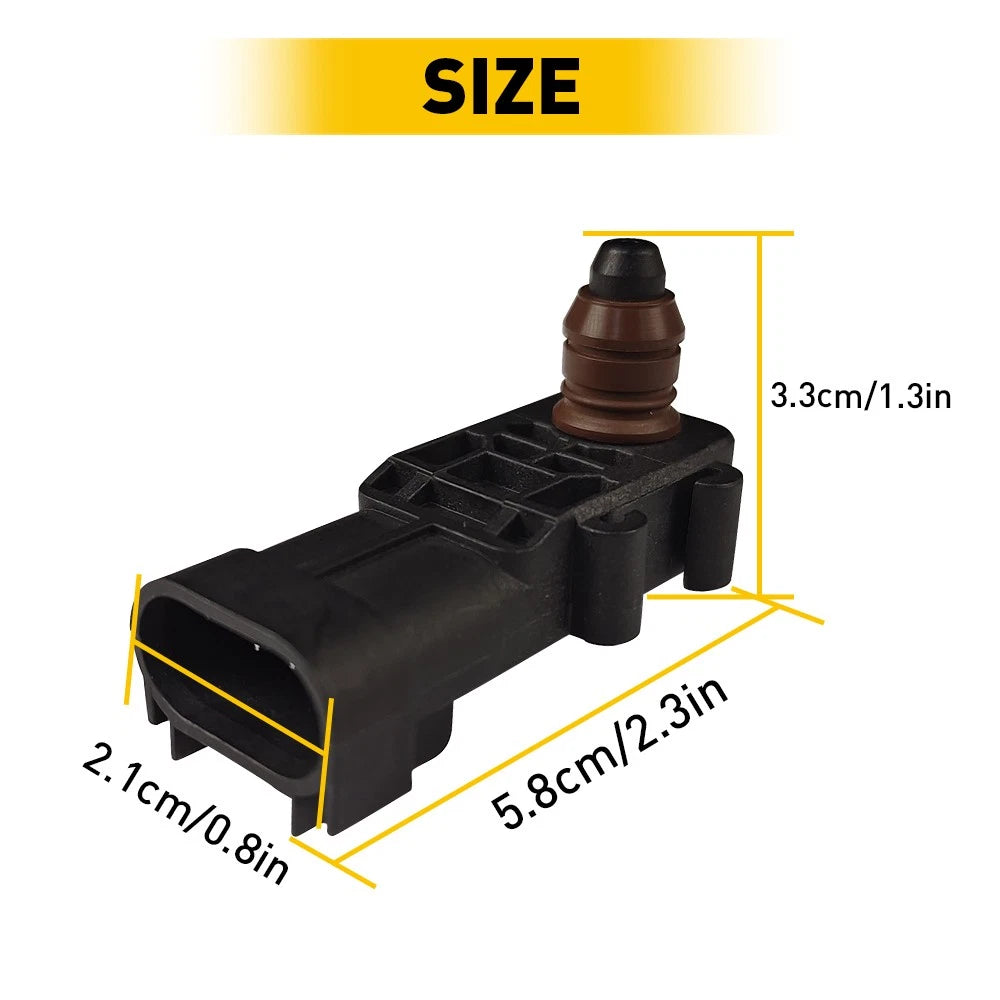 Set of 2 Fuel Pressure Sensors for Chevy Express Van/Savana/Sierra 1500