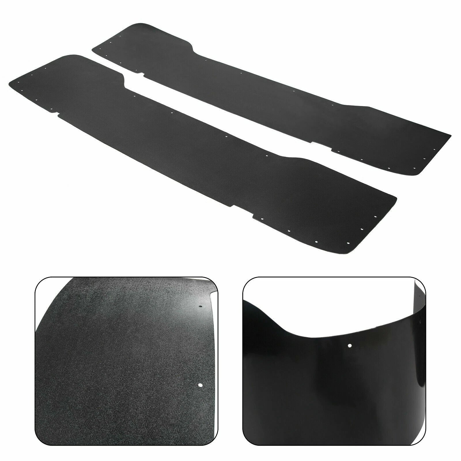 Set of 2 Rear Dually Bed Inner Fender Liners for Ford F350 F450 (1999–2010)