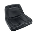 Universal TM333BL Replacement Black High-Back Lawn Mower Tractor Seat