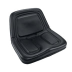 Universal TM333BL Replacement Black High-Back Lawn Mower Tractor Seat