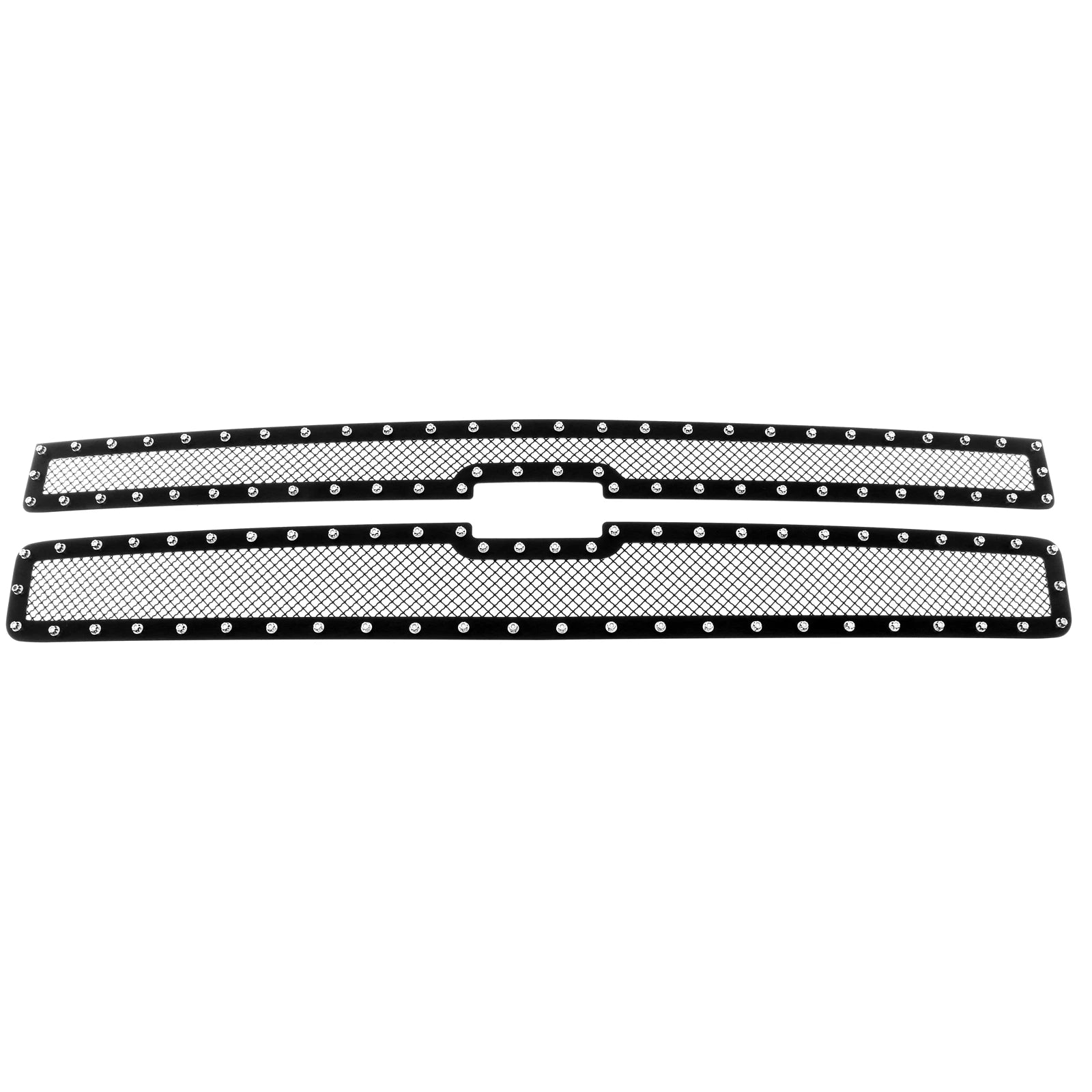 Upper Black Mesh Grille for Chevy Silverado 2500/3500 (2007-2010)
