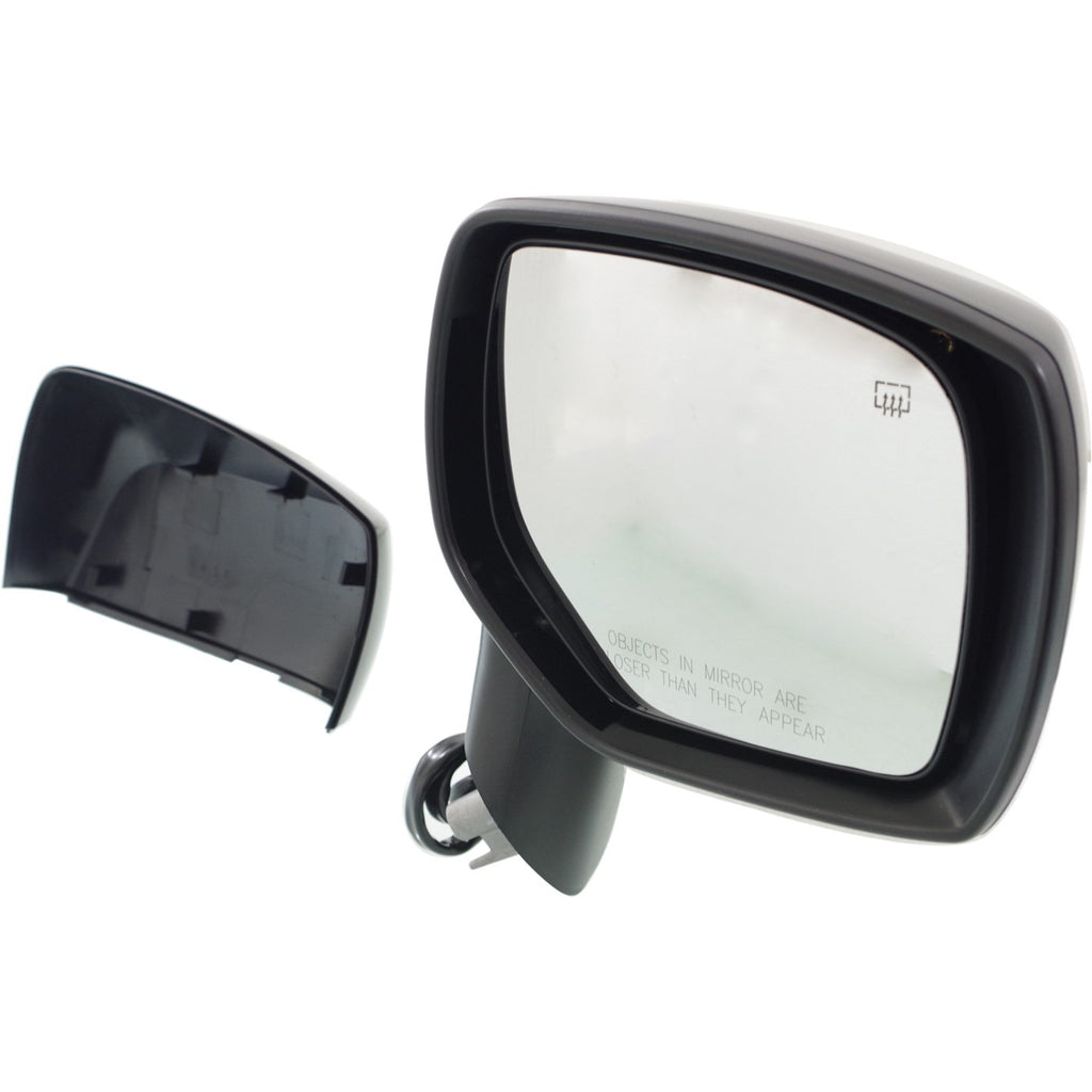Power Mirror for Subaru Impreza (2012–2014) Passenger Side Textured Black