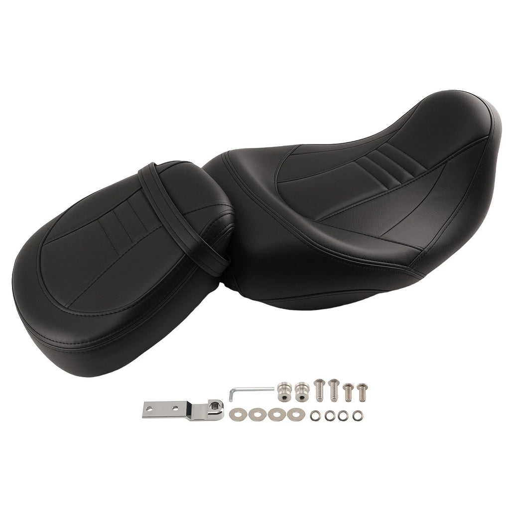 Low Profile Black Seat for Harley Touring Electra Glide (2009–2024)
