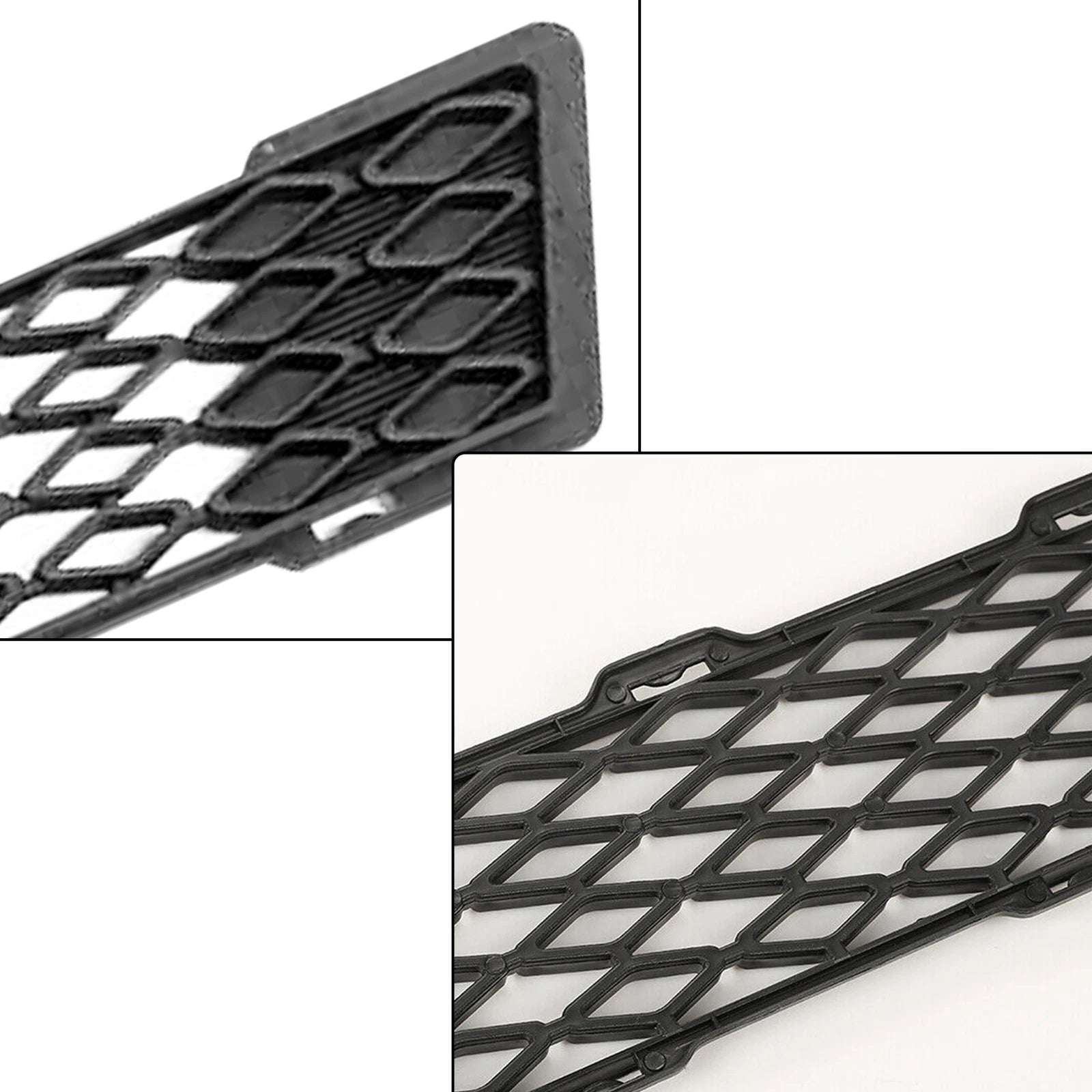 Front Lower Bumper Grille for Kia Optima (2011-2013) Textured Black Plastic