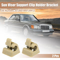 2X Sun Visor Support Clip Retainer No.A12681000128412 for Mercedes-Benz 