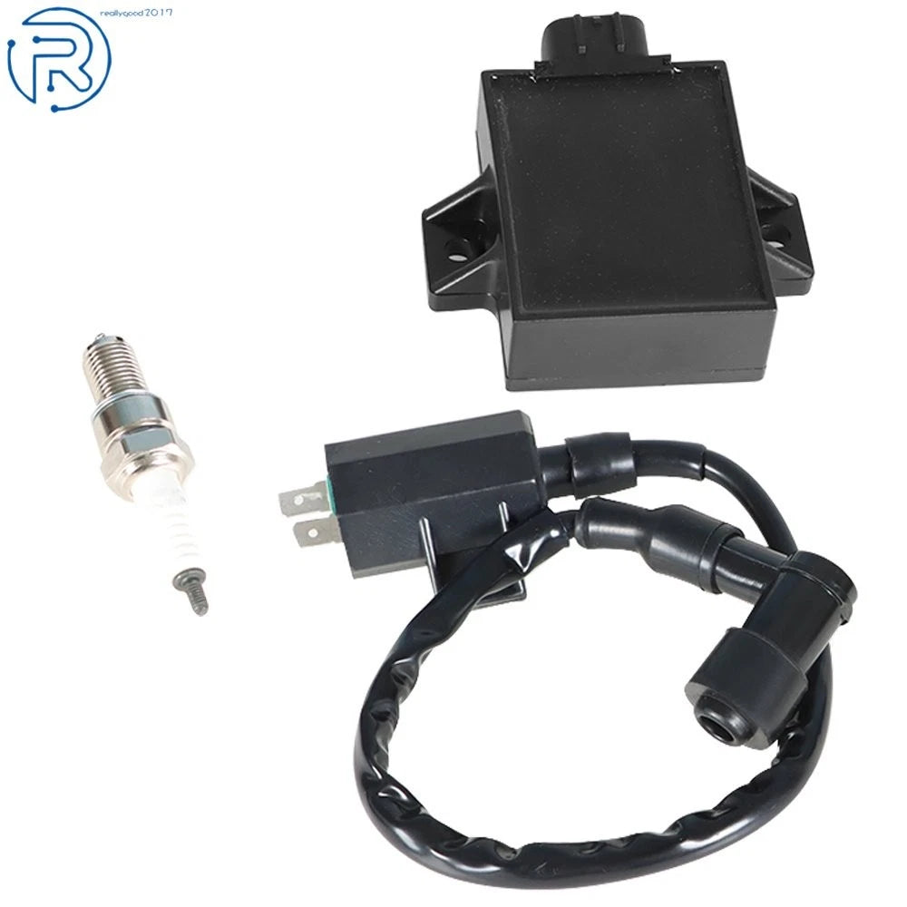 Ignition Coil Spark Plug CDI for Kawasaki Bayou KLF250A (2003–2011)