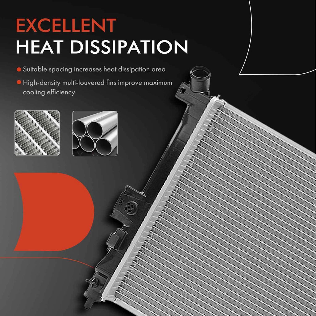 Radiator with Transmission Oil Cooler for Chevrolet Venture (2001–2005)