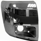 Chrome Passenger Side Front Bumper End Replacement for Chevrolet Silverado (2014–2019)