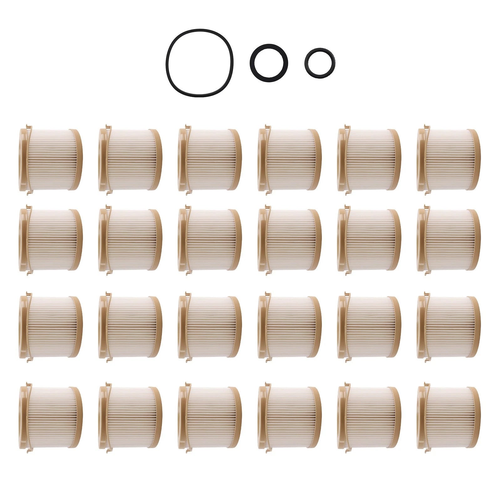 24x Diesel Filter for Volvo Penta D3-190 D3-200 D3-220 (2010–2014) PF59830 CS85