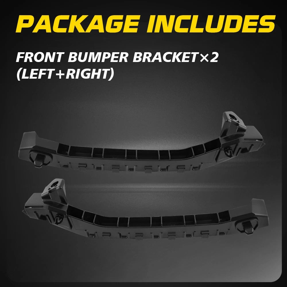 Set of 2 Front Side Bumper Bracket Inserts for Subaru Impreza WRX STi (2008–2014)