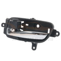 Interior Door Handle for Altima, Pathfinder (Driver Left, Black & Chrome)