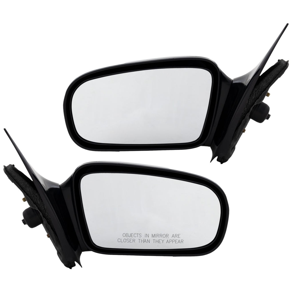 Set of 2 Manual Remote Mirrors for Chevrolet Cavalier (1995–2005)