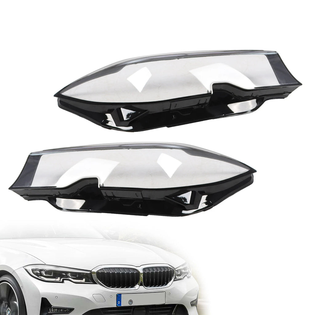 Headlight Lens Cover for BMW 3 Series G20 (2019–2021) Left & Right