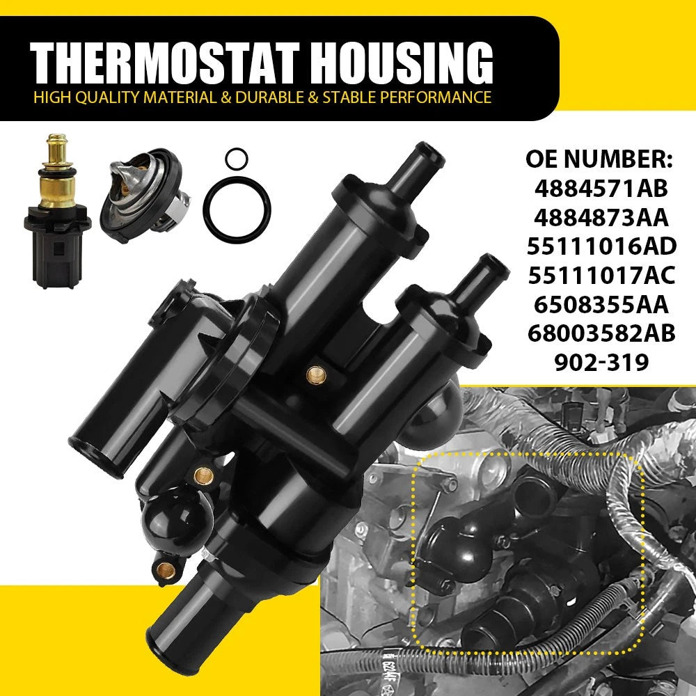 Engine Coolant Thermostat Housing for Chrysler 200 (2011–2014)