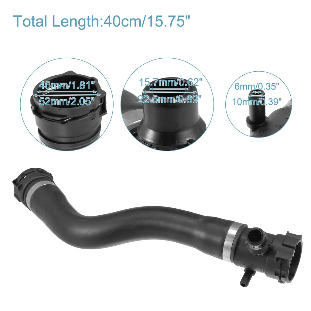 Engine Radiator Coolant Heater Hose for BMW 228i (2014–2016) No.17127596837