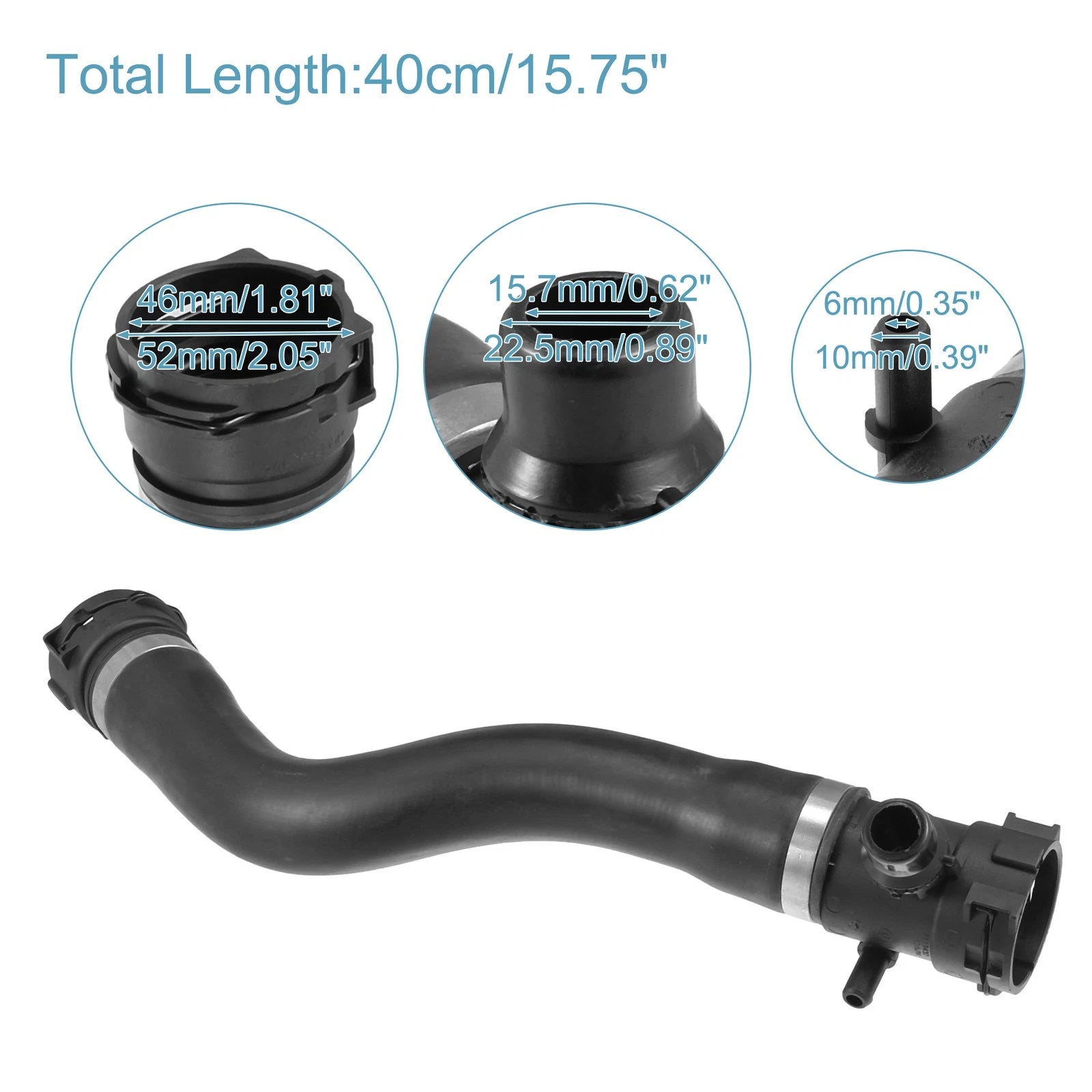 Engine Radiator Coolant Heater Hose for BMW 228i (2014–2016) No.17127596837