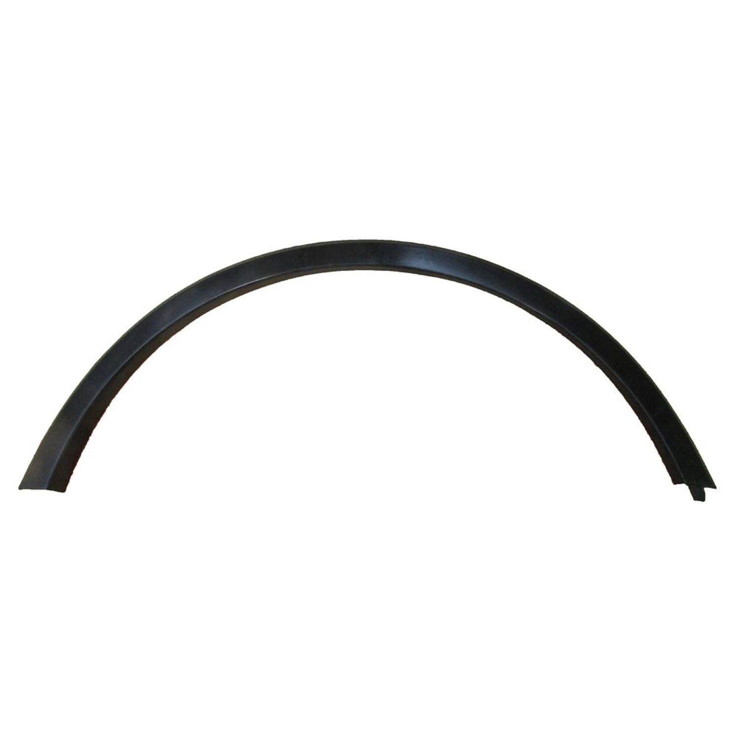 Replacement Black Ready to Paint Plastic Front Passenger Side Wheel Arch Trim