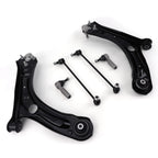 Set of 4 Front Control Arm Ball Joints Sway Bars Tie Rods for VW Passat Beetle (2012–2017)