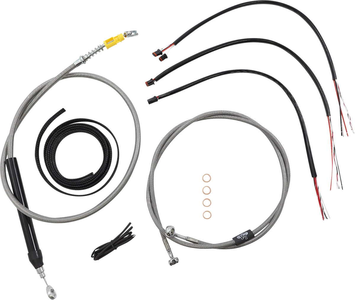 Handlebar Cable/Brake Line Kit for Harley-Davidson Softail (18"-20")