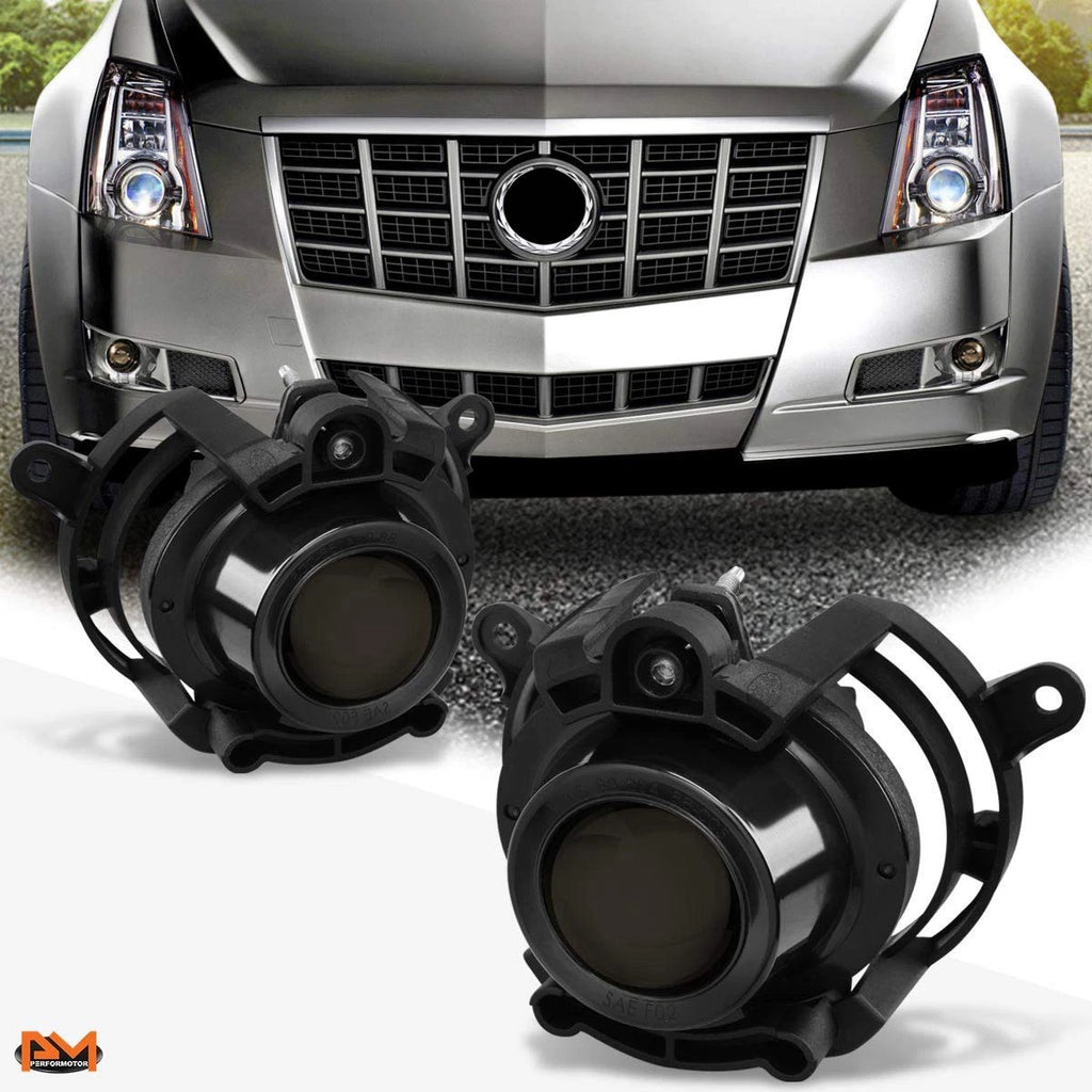 Fog Lights for Cadillac CTS (2008–2013) OE Style Smoked Lens