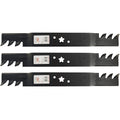 3X Mulching Blades for Husqvarna (Replaces 580-244001)
